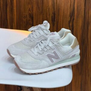 NEW BALANCE 574 GRIS ROSA